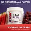 RAW EAA Plus, Amino Acids Powder, Watermelon Grape (30 Servings) - Pre Workout Amino Energy Powder for Advanced Endurance, Recovery & Lean Muscle Growth - BCAA Amino Acids Supplement for Men & Women view 3