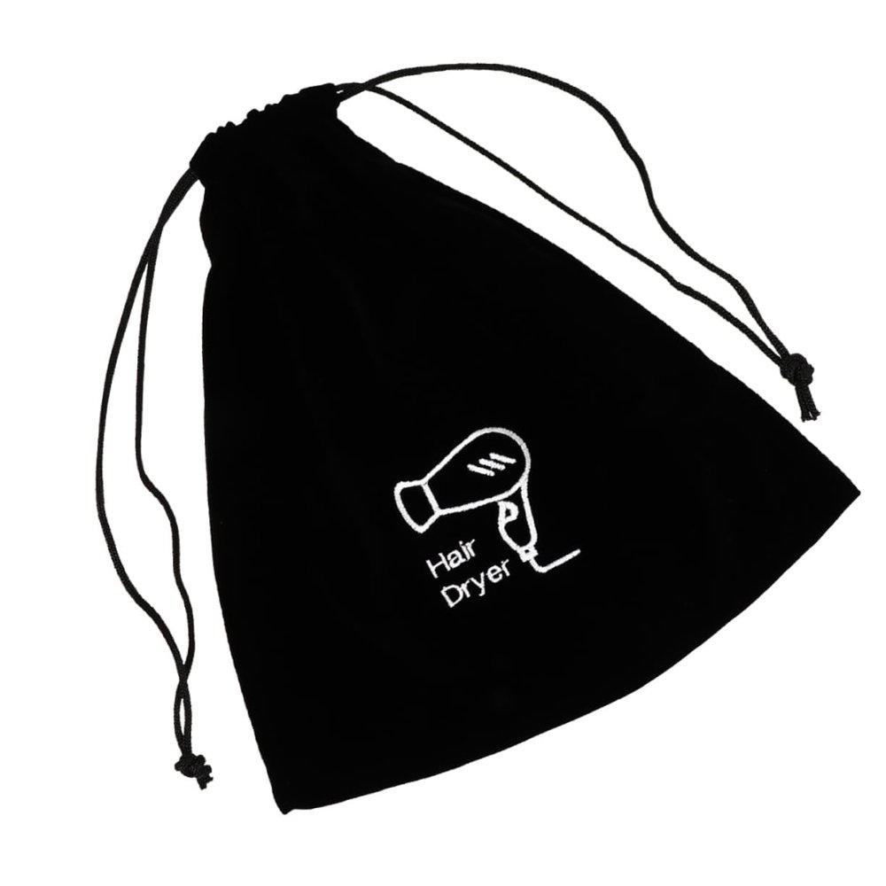 Beavorty Hair Dryer Travel Bag Durable Drawstring Pouch for Hair Tools for Blow Dryer and Curling Iron Storage Keeps Accessories Organized