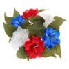 BATHVEVE Artificial Floral Candle Wreath Shape Holiday Centerpiece for Table Decoration Design with Realistic Details for Home Parties and Weddings view 1