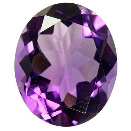 INDIA MADE 10.25 Carat Amethyst Stone Certified Neelam Substitute Loose Gemstone For Men And Women by Lab - Certified-B09VDV7FTX