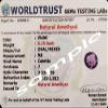 INDIA MADE 10.25 Carat Amethyst Stone Certified Neelam Substitute Loose Gemstone For Men And Women by Lab - Certified-B09VDV7FTX view 2