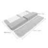VANZACK Bath Kneeler and Elbow Rest Set Non-Slip Bath Kneeling Mat Thick Water-Resistant Cushion for Parents for Bathing and Knee Comfort view 2