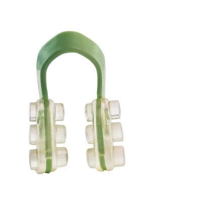 Abaodam 1 Set U Type Night Sleeping Nose Clips for Women Comfortable Soft Nose Plugs Easy to Clean Combination Green Reduces Snoring Enhances Breathing Comfort
