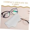 KALLORY 10Pcs Microfiber Cleaning Cloths for Eyeglasses Jewelry Camera Lenses Screens Soft Scratch Cleaning Pad for Home Travel Office Use view 3