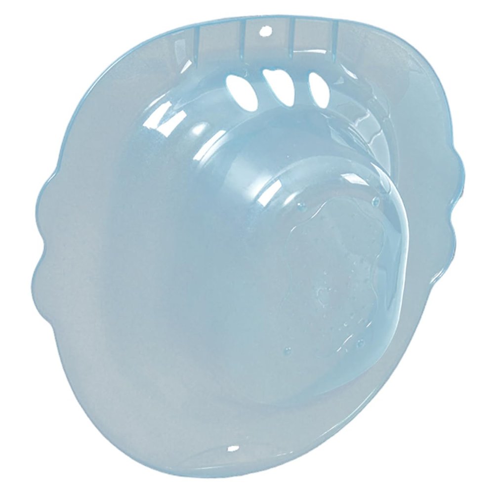 GANAZONO Sitz Bath for Treatment Non Slip Care Basin for Postpartum Relief Durable Sitz Bath for Women Wide Design for Comfortable Soaking for Home Use