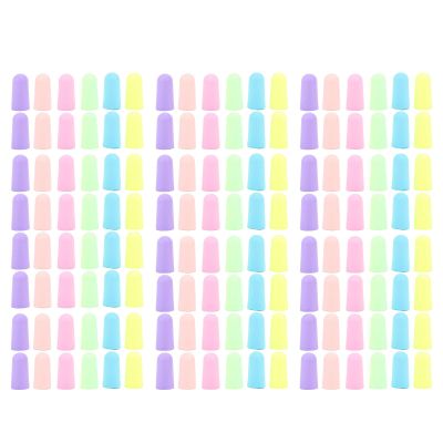 60 Pairs Soft Ear Plugs for Sleeping, PU Noise Cancelling Memory Foam, Slow Rebound Sound Blocking Earplugs (Mixed Color)
