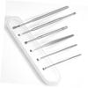 ELAYARD 2Set Ear Picker Kit Ear Wax Remover Tools for Adults Easy to Carry with Skid Design Resistant Ear Spoon Set view 4