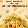 Crispy strips, bean fruits 7.05OZ/200g, Green Bean Chips mixed flavors include green beans, broad beans and crispy strips, fresh, fragrant and crispy snacks. view 4