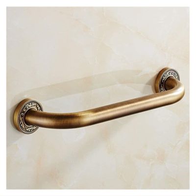 Bathtubs Grab Bar Towel Rack Safety Stainless Steel Grab Rail Alloy Non-Slip Support Handle Towel Bar, Gold, Old Man Child Shower Toilet