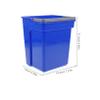 WHAMVOX Versatile Cleaning Bucket Plastic Water Bucket Handle for Laundry and Gardening view 2