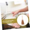 Ciieeo Dish Scrubber Brush with Coconut Bristles Compact Design for Easy Cleaning of Pots Pans and Dishes for Kitchen Use Lightweight and Versatile view 2