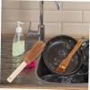 Ciieeo Dish Scrubber Brush with Coconut Bristles Compact Design for Easy Cleaning of Pots Pans and Dishes for Kitchen Use Lightweight and Versatile view 3