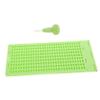 PLAFOPE 1Set Braille Writing for Blind Line Cell Portable Plastic Fingerboard with Stylus Durable and Lightweight Braille Tool for Outdoor Use and Learning view 1