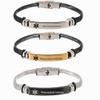 3Pcs Rheumatoid Arthritis Medical Alert Bracelets for Men Women,Adjust Mesh Chain Belt ID Bracelet Medic Allergy Band,Adjustable Med Emergency Jewelry with Medi Wallet Insert Card view 1