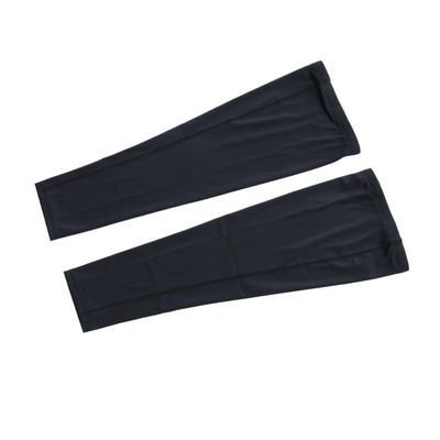 HOODANCOS Running Fitness Extended Compression Leg Sleeves 1 Pair Knee Support Socks for Sports Size XXL Black for Ankle Stability and Injury Prevention