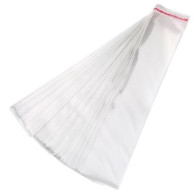 ADOCARN 200Pcs Clear Cello Bags Self Sealing Thick Opp Adhesive Treat Bags for Bakery Cookies Wedding Halloween and Christmas Party Favor