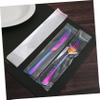 ADOCARN 200Pcs Clear Cello Bags Self Sealing Thick Opp Adhesive Treat Bags for Bakery Cookies Wedding Halloween and Christmas Party Favor view 3