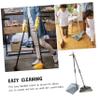 FRCOLOR Soft Bristle Broom and Dustpan Set Long Handle Household Cleaning Kit for Home and Office Lightweight and Easy to Use Dustpan Broom Combo view 3