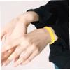 Ciieeo 5Pcs High Elasticity Sports Wristbands for Fans Decorative Silicone Bracelets for Comfortable and Lightweight for Team Activities and Events view 2