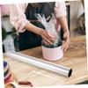 NOLITOY 1Roll Clear Cellophane Wrap Transparent Packing Film for Flowers Crafts Opp Material for Professional Wrapping for Baskets Presents view 4
