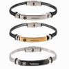3Pcs Addisons Medical Alert Bracelets for Men Women,Adjust Mesh Chain Belt ID Bracelet Medic Allergy Band,Adjustable Med Emergency Jewelry with Medi Wallet Insert Card view 1