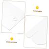 Uonlytech Transparent Sock Hanging Panel Durable Sock Display Prop for Visibility of Stocking Collection for Retail Display and Home Use Hanging Tool view 3