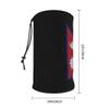 SEAEAGLE Nepal flag Winter Warm Neck Scarf Coldproof Face Piece Cycling Face Mask view 2