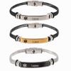3Pcs Lupus Medical Alert Bracelets for Men Women,Adjust Mesh Chain Belt ID Bracelet Medic Allergy Band,Adjustable Med Emergency Jewelry with Medi Wallet Insert Card view 1