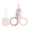 Abaodam 1Set Nail Scissors Portable Nail Care Trimmer for Gentle Grooming Ergonomic Design with Nail File for Newborns and Safety Features for Boys view 1