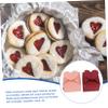Uonlytech 50Pcs Heart Wedding Candy Boxes Square Wrapping Box for Weddings Birthdays Bridal Favors Recyclable and Reusable Festive Decor view 4