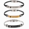 3Pcs Sjogren's Syndrome Medical Alert Bracelets for Men Women,Adjust Mesh Chain Belt ID Bracelet Medic Allergy Band,Adjustable Med Emergency Jewelry with Medi Wallet Insert Card view 1