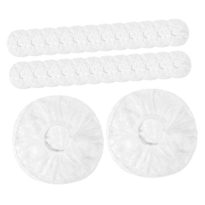 MAGICLULU 400Pcs Elastic Food Dish Bowl Covers Disposable Plastic Wrap for Food Storage Stretchy Lids to Keep Leftovers Fresh for Home Kitchen Use