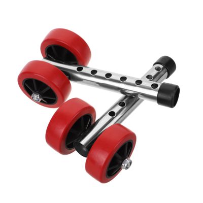 Healeved 1Pair Durable Replacement Walker Wheels Heavy Duty Wear Resistant Front Wheels for Mobility Smooth and Quiet Use Compatible with Various Walkers