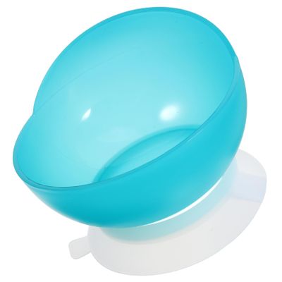 FRCOLOR Elderly Self Feeding Scoop Bowl Spill Adaptive Dinnerware with Suction Base Innovative Design for Comfortable Meals for Seniors and Mobility Durable