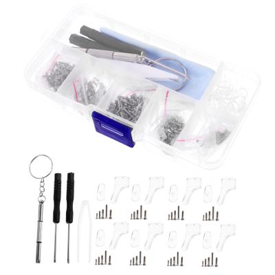 VILLCASE 1Set Professional Eyeglasses Repair Tool Kit Glasses Repair Accessories Sunglasses Watches and Jewelry Convenient Portable Design with Durable Materials