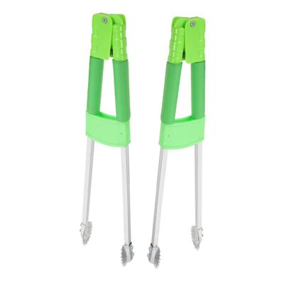 MAGICLULU 2Pcs Portable Trash Grabber Tools Garbage Tool for Household and Outdoor Cleaning Enhanced Gripping Power for Easy Litter Pickup