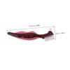 PACKOVE 4Pcs Dual Headed Denture Brush Hard Bristles for Comprehensive Cleaning Portable Design for Elderly Denture Care Efficient Multi Cleaning Tool Colors view 2