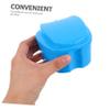 OATIPHO 2sets Denture Toothbrush Case Dentures Cleaning Kit Travel Retainer Case Leak Bath for Home Travel view 4