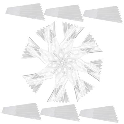 WRITWAA 100Pcs Flower Bouquet Wrapping Bags Transparent Floral Packaging Sleeves for Bouquets and Strong and Durable Opp Material for Parties and Special Occasions