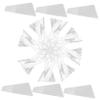 WRITWAA 100Pcs Flower Bouquet Wrapping Bags Transparent Floral Packaging Sleeves for Bouquets and Strong and Durable Opp Material for Parties and Special Occasions view 1