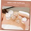 Healeved 4pcs Thick Glass Vacuum for Home Cupping Therapy Chinese Massage Cups Suction Therapy Tool for Muscle and Relaxation view 4