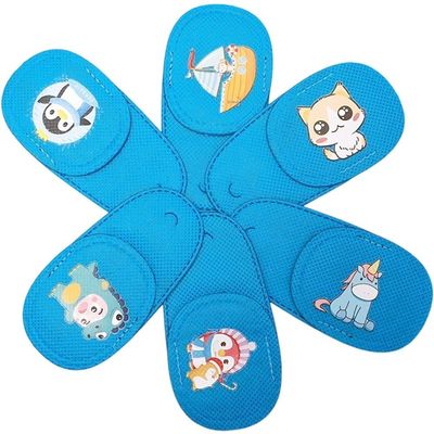 Haiyou 6pcs Glasses Eye Patch Lazy Eye Patch for Amblyopia Strabismus Eye Patch Reusable Eyepatch for Medical Adults Toddlers