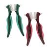 CALLARON 4Pcs Denture Cleaning Brush Dual Head Toothbrush with Hard Bristles Ergonomic Slip Handle for Seniors Portable Retainer Cleaner for Oral Freshness view 1