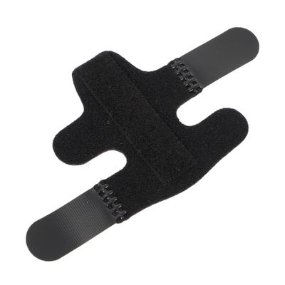 COLLBATH Portable Finger Splint Adjustable Mallet Finger Corrector for Rehabilitation Protects Against Calluses During Sports Support Brace for Injuries