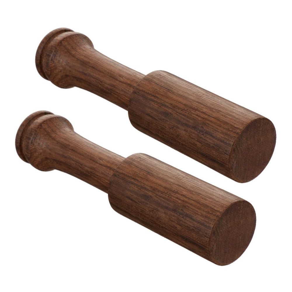 Parliky 2Pcs Tibetan Singing Bowl Mallet Wooden Striker for Sound Healing Portable Sound Bowl Stick for Meditation and Lightweight Accessory for Calmness and Relaxation
