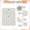 PATIKIL 8x8cm Gray Microfiber Jewelry Pouches with Insert Button Bags 3pcs | Small Velvet Jewelry Packaging Bag for Storing Ring Bracelets Necklaces Earring Envelopes view 3