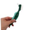 Anneome 4Pcs Denture Brush Ergonomic Slip Handle Multi Bristles for Cleaning for Seniors Options Prolonged Denture Care Tool view 4