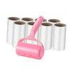 KESYOO 9-Piece Portable Sticky Hair Removal Roller Set PET Hair Remover for Home Use Lint Rollers for Clothes and Furniture Cleaning view 1