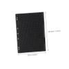 SHERCHPRY Home Braille Learning Tool with Braille Pen Lines Cell Writing Board for Visually Impaired Durable Portable Accessory for Braille Learning view 2