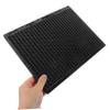 SHERCHPRY Home Braille Learning Tool with Braille Pen Lines Cell Writing Board for Visually Impaired Durable Portable Accessory for Braille Learning view 3
